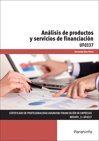Books Frontpage Análisis de productos y servicios de financiación