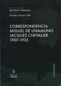 Books Frontpage Correspondencia Miguel de Unamuno-Jacques Chevalier 1907-1935