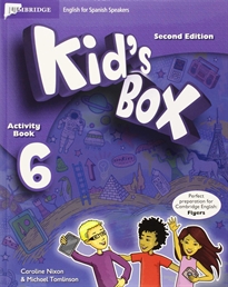 Books Frontpage Kid's Box for Spanish Speakers  Level 6 Activity Book with CD ROM and My Home Booklet 2nd Edition