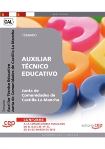Books Frontpage Auxiliar Técnico Educativo. Junta de Comunidades de Castilla-La Mancha. Temario
