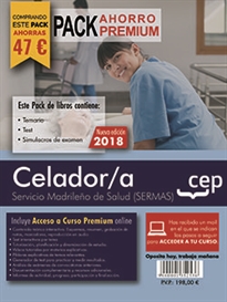Books Frontpage PACK AHORRO PREMIUM. Celador/a. Servicio Madrileño de Salud (SERMAS). (Incluye Temario, Test y Simulacros)