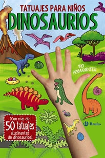 Books Frontpage Tatuajes para niños. Dinosaurios