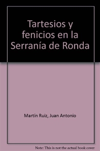 Books Frontpage Tartesios y fenicios en la Serranía de Ronda