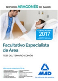 Books Frontpage Facultativo Especialista de Área del Servicio Aragonés de Salud. Test del temario común