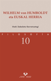 Books Frontpage Wilhelm von Humboldt eta Euskal Herria