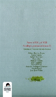 Books Frontpage Entre el XX y el XXI. Antología poética andaluza (I)