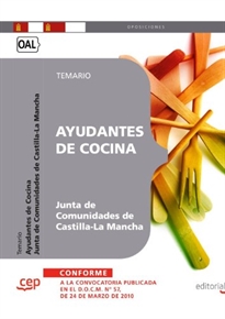Books Frontpage Ayudantes de Cocina. Junta de Comunidades de Castilla-La Mancha.Temario
