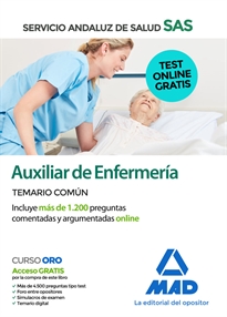 Books Frontpage Auxiliar de Enfermería del Servicio Andaluz de Salud. Temario Común