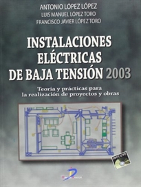 Books Frontpage Instalaciones eléctricas de Baja Tensión 2003