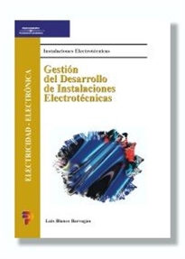 Books Frontpage Gestión del desarrollo de instalaciones electrotécnicas