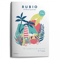 Books Frontpage Mi cuaderno de verano RUBIO. 6-7 años