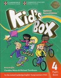 Books Frontpage Kid's Box Level 4 Pupil's Book British English