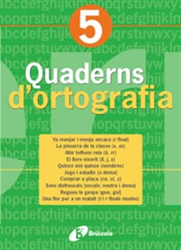 Books Frontpage Quadern d'ortografia 5