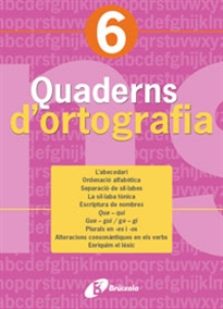 Books Frontpage Quadern d'ortografia 6