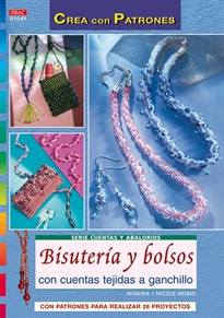 Books Frontpage Serie Cuentas y Abalorios nº 41. BISUTERÍA Y BOLSOS CON CUENATS TEJIDAS A GANCHILLO