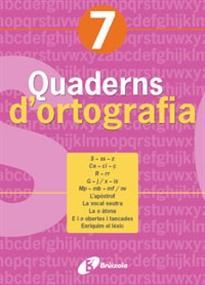 Books Frontpage Quadern d'ortografia 7