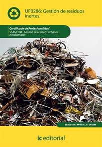 Books Frontpage Gestión de residuos inertes. seag0108 - gestión de residuos urbanos e industriales