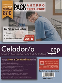 Books Frontpage PACK AHORRO EXCELLENCE. Celador/a. Servicio Madrileño de Salud (SERMAS). (Incluye Temario, Test y Simulacros)
