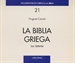 Front pageLa Biblia griega