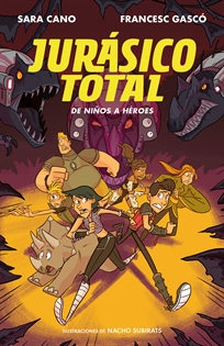Books Frontpage Jurásico Total 3 - De niños a héroes