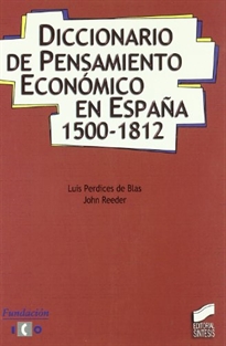 Books Frontpage Diccionario de pensamiento económico en España, 1500-1812