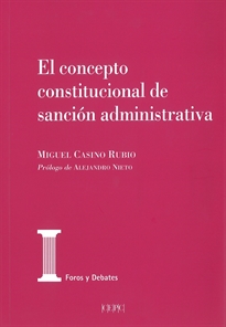 Books Frontpage El concepto constitucional de sanción administrativa