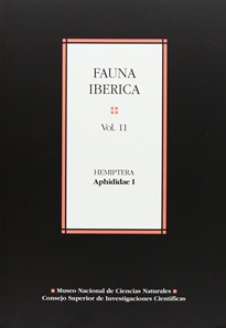 Books Frontpage Fauna ibérica. Vol. 11. Hemiptera, Aphididae I