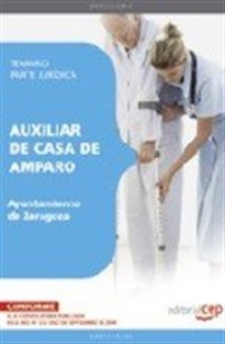 Books Frontpage Auxiliar de Casa de Amparo Ayuntamiento de Zaragoza. Temario Parte Jurídica