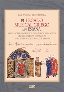 Books Frontpage El legado musical griego en España