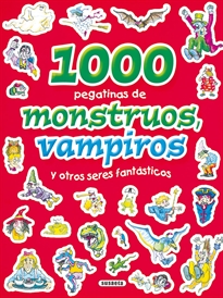 Books Frontpage 1.000 pegatinas de monstruos, vampiros y otros seres fantásticos