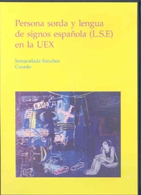 Books Frontpage Persona sorda y lengua de signos española (LSE) en la UEX