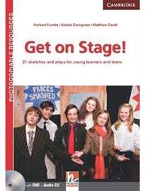Books Frontpage Get on Stage! Teacher's Book with DVD and Audio CD