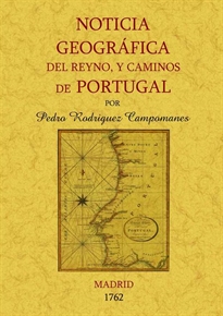 Books Frontpage Portugal. Noticia geográfica del Reyno y caminos