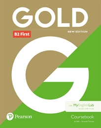 Books Frontpage Gold First New Edition Coursebook and MyEnglishLab pack