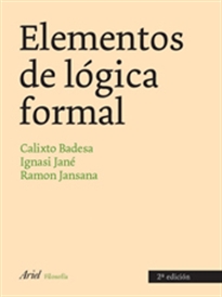 Books Frontpage Elementos de lógica formal