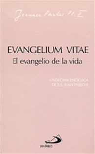 Books Frontpage Evangelium vitae. El evangelio de la vida