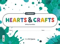 Books Frontpage Hearts & Crafts White Notebook 1 Primaria