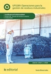 Front pageOperaciones para la gestión de residuos industriales. SEAG0108 - Gestión de residuos urbanos e industriales