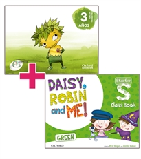 Books Frontpage Alethea and Daisy, Robin and Me! Green. Pack Global 3 años