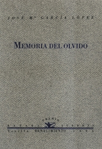Books Frontpage Memoria del olvido
