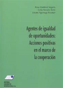 Books Frontpage Agentes de igualdad de oportunidades: acciones positivas en el marco de la cooperación