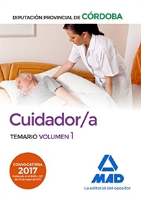 Books Frontpage Cuidador/a de la Diputación Provincial de Córdoba. Temario Volumen 1