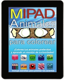 Books Frontpage MIpad. Animales para colorear