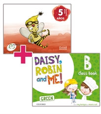 Books Frontpage Alethea and Daisy, Robin and Me! Green. Pack Global 5 años