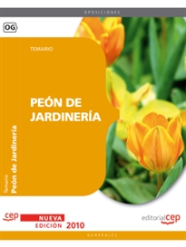 Books Frontpage Peón de Jardinería. Temario