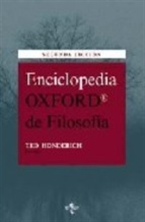 Books Frontpage Enciclopedia Oxford de Filosofía