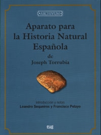 Books Frontpage Aparato para la Historia Natural Española de J. Torrubia