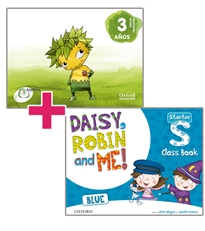Books Frontpage Alethea and Daisy, Robin and Me! Blue. Pack Global 3 años