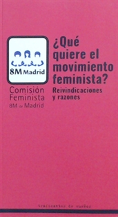 Books Frontpage ¿Qué Quiere El Movimiento Feminista?