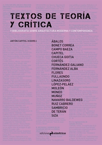 Books Frontpage Textos De Teoría Y Crítica Y Bibliografía Sobre Arquitectura Moderna Y Contemporánea